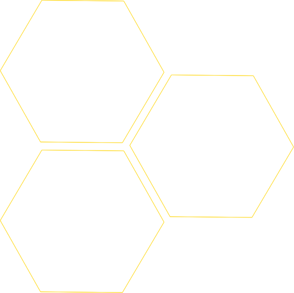 hexagons-outlines