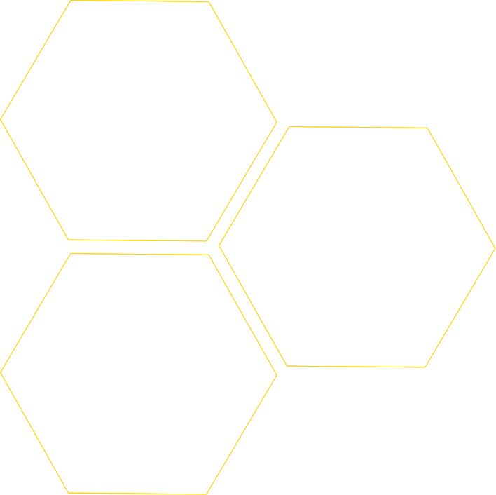 hexagons-outlines